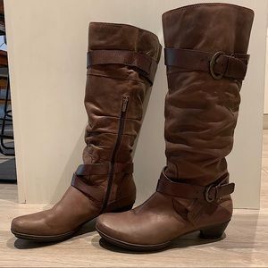 Pikolinos Tall Leather Boots Woman’s size 11 (Eur 42)